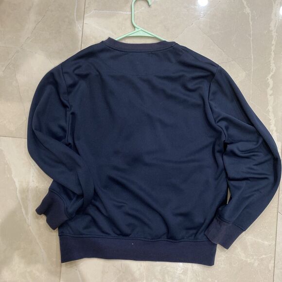 H&M Label Of Graded Goods Women’s Blue Full zip Bomber Jacket Size Medium - Picture 3 of 3